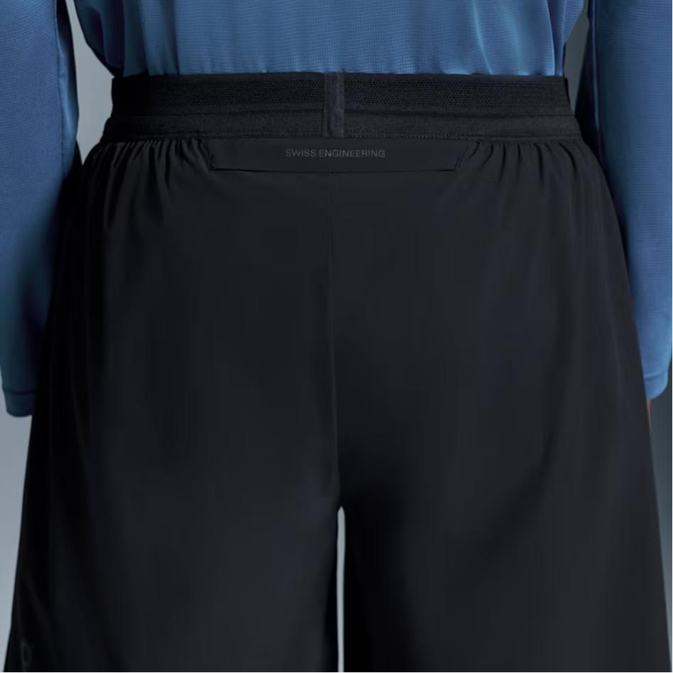 Шорты мужские повседневные три четверти Fashi с логотипом Performance, дышащие, влагоотводящие, черные 1MF10100553