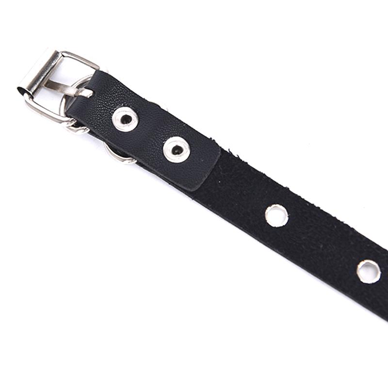 Женское кожаное колье в стиле панк, готическое ожерелье, сексуальный воротник, кольцо на шею, ювелирный подарок