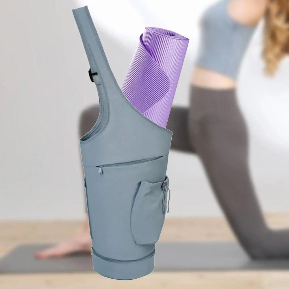 with Water Bottle Bag Yoga Mat Holder Bag Waterproof Wet Pocket Gym Bag Yoga Equipment Bag