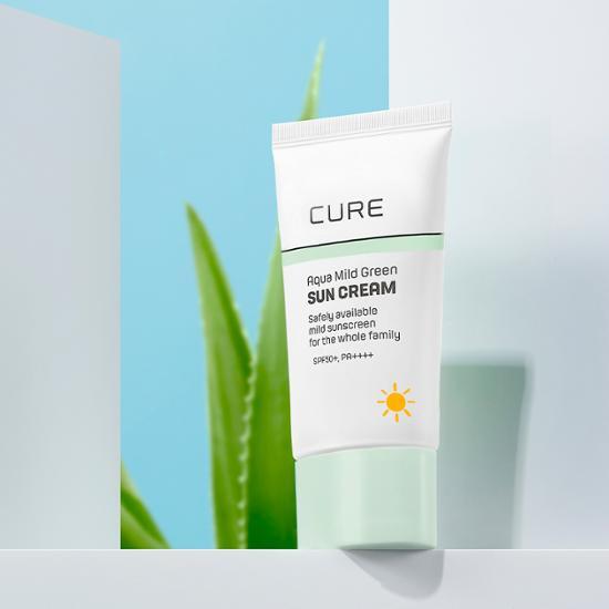 Kim Jeong-moon Aloe Cure Aqua Mild Green Sun Cream 40ml