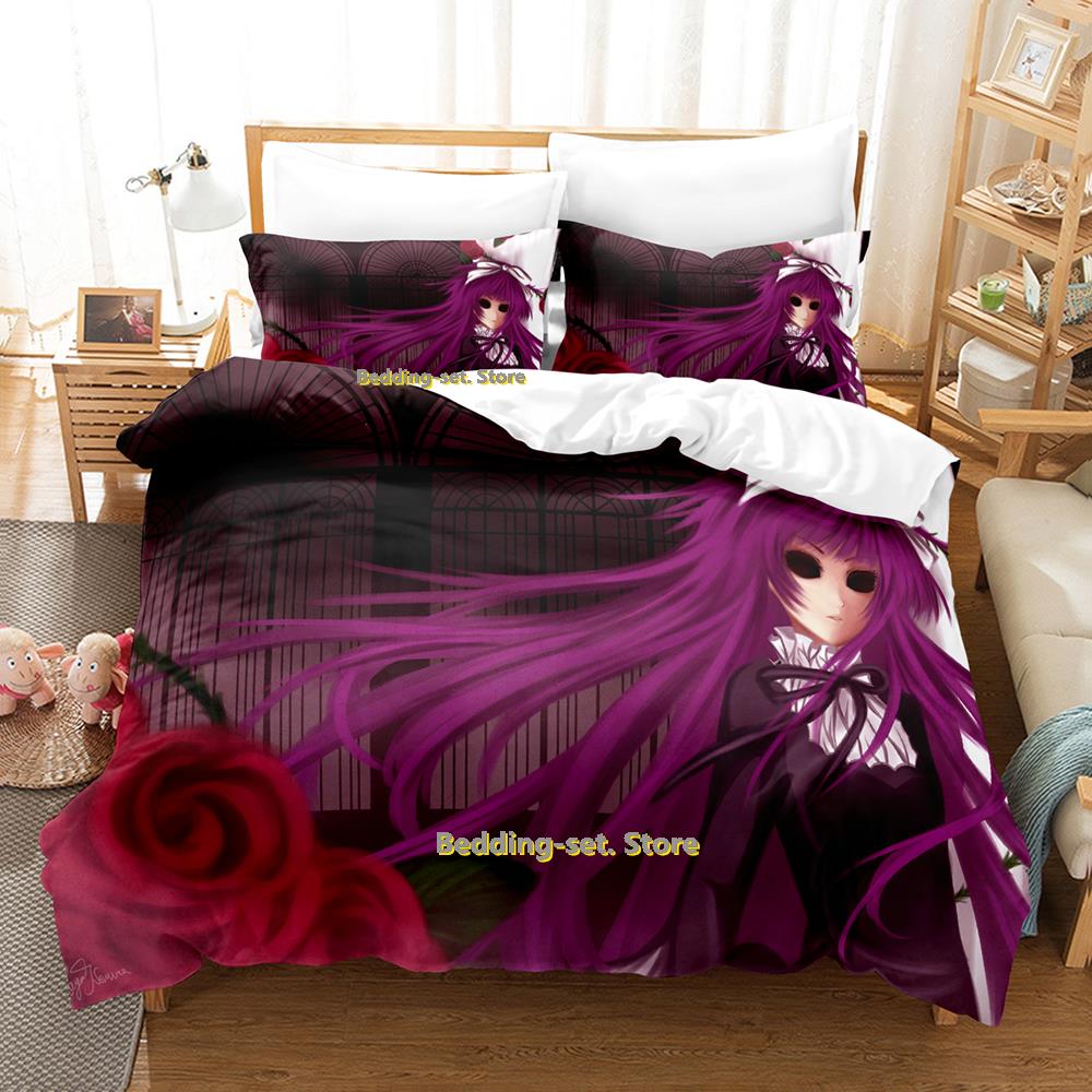 Новый комплект постельного белья Shiki Односпальный Twin Full Queen King Размер Комплект постельного белья для взрослых Детей Спальни Трех peças Костюмы Личность Аниме Постельное Белье Sh