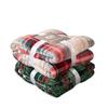 Super Soft Retro Flannel Fleece Sherpa Bohemian Couch Throw Blanket For Sofa Portable Car Travel Cover Blanket