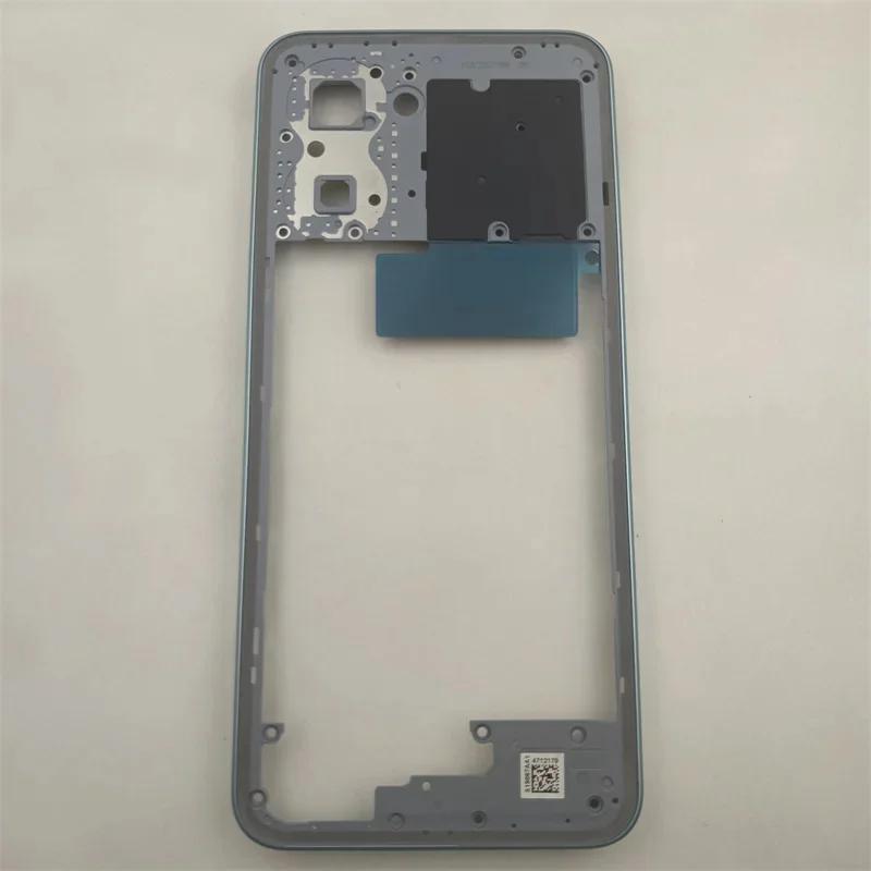 Для телефона OPPO Realme C33 RMX3624 Корпус Средняя рамка Крышка аккумулятора Задняя панель Задний корпус Чехол