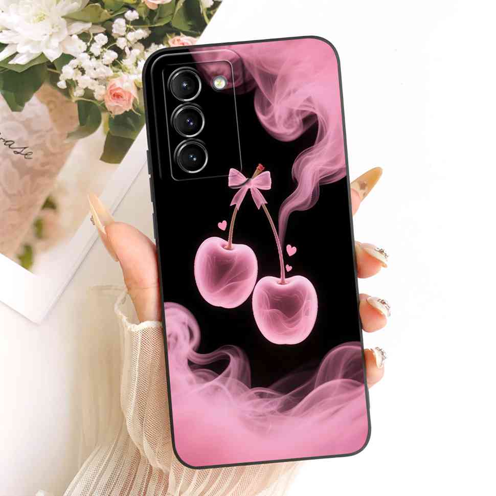 Чехол для Samsung Galaxy S21 5G Новый дизайн Цветочный принт Мягкий силиконовый чехол для Samsung S21 5G SM-G991B SM-G991B/DS Чехлы для телефона
