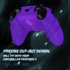 PlayVital Silicone Controller Cover for Xbox Series with Thumb Caps and Stickers Grip Shock Absorption Runes Edition X/S – Non-Slip Skin, – (Purple)
