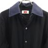 By H. Made In Japan Wool Blend Long Sleeve Shirt 3 Black Men's Used