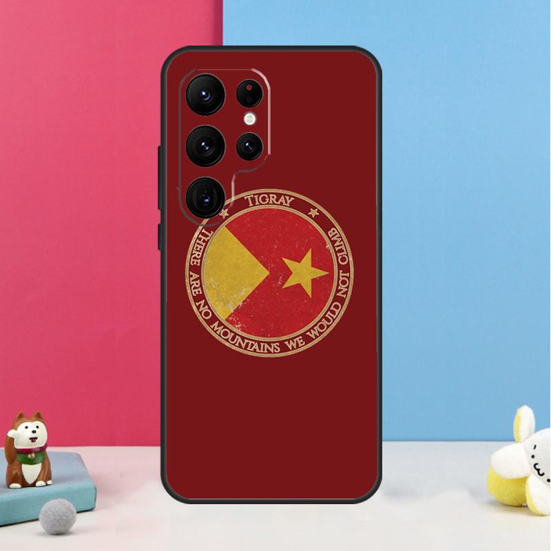 Tigray Flag Case For Samsung Galaxy S25 S26 Ultra S20 S21 S22 S23 S24 S10 Plus S25 FE Back Cover Shell