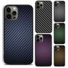 Чехол для телефона с рисунком из углеродного волокна для iPhone 5 6 7 8 Plus X XR XS SE2020 Apple 11 12 13 mini Pro Max Galaxy S10 S20