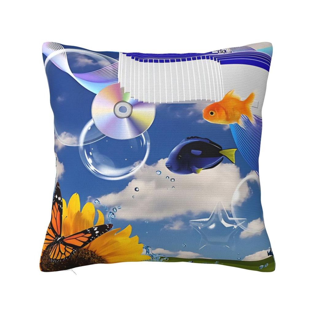 Frutiger Aero Windows 98 Компьютер Наволочка Мягкая Наволочка Чехол для Подушки Morden Наволочки Для Свадебной Вечеринки Домашний Декор