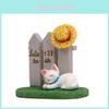 Мультяшный кот микро-ландшафт смола настольный декор с креативным дизайном для подарка и офисного использования