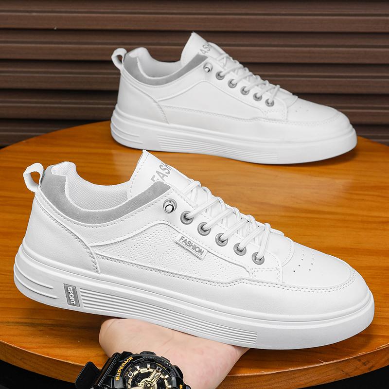 Популярные мужские повседневные туфли дышащие белые кроссовки модные туфли для вождения и ходьбы теннисные туфли модные туфли на плоской подошве офисная мужская обувь