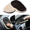 Car Washing Imitation Wool Gloves Thickened Plush Car Wiping Gloves Waxing Polishing Car Cleaning Products