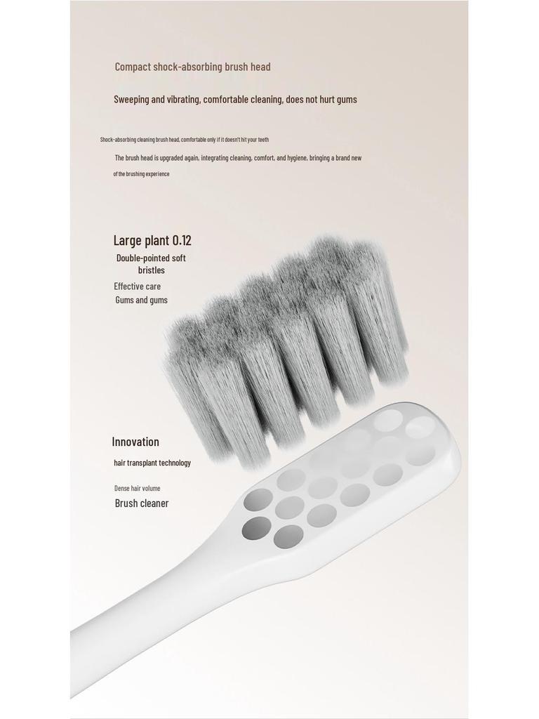 26-Year Anniversary Smart Electric Toothbrush: Wireless Charging, Waterproof, Magnetic Levitation Sonic Vibration, Soft Bristles