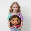 New Kids Cartoon Gabbys Dollhouse Tops Tees 3D Print  T-shirt Children Casual Short Sleeve Clothing  Girls Sports Streetwear