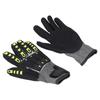 1 Pair Safety Work Gloves Impact Resistant Anti Slip Touch Screen Gloves for Gardening Mechanical Co