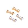 Stainless Steel Watch Strap Link Curved End Watch Band Wristwatch Link Replace Repair Tools 19MM/20MM/21MM/22MM/23MM/24MM
