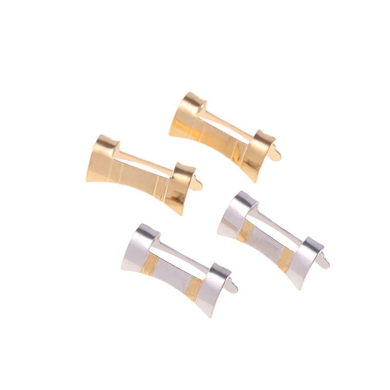 Stainless Steel Watch Strap Link Curved End Watch Band Wristwatch Link Replace Repair Tools 19MM/20MM/21MM/22MM/23MM/24MM
