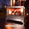 WELLHIKE Outdoor Дровяная печь Портативная Сверхлегкая Складная Многоцелевая Кемпинговая Снаряжение Мусоросжигательная Печь Водяная Горелка