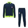 French Royal Blue and Yellow Children's Football Jogging Suit - - Blue