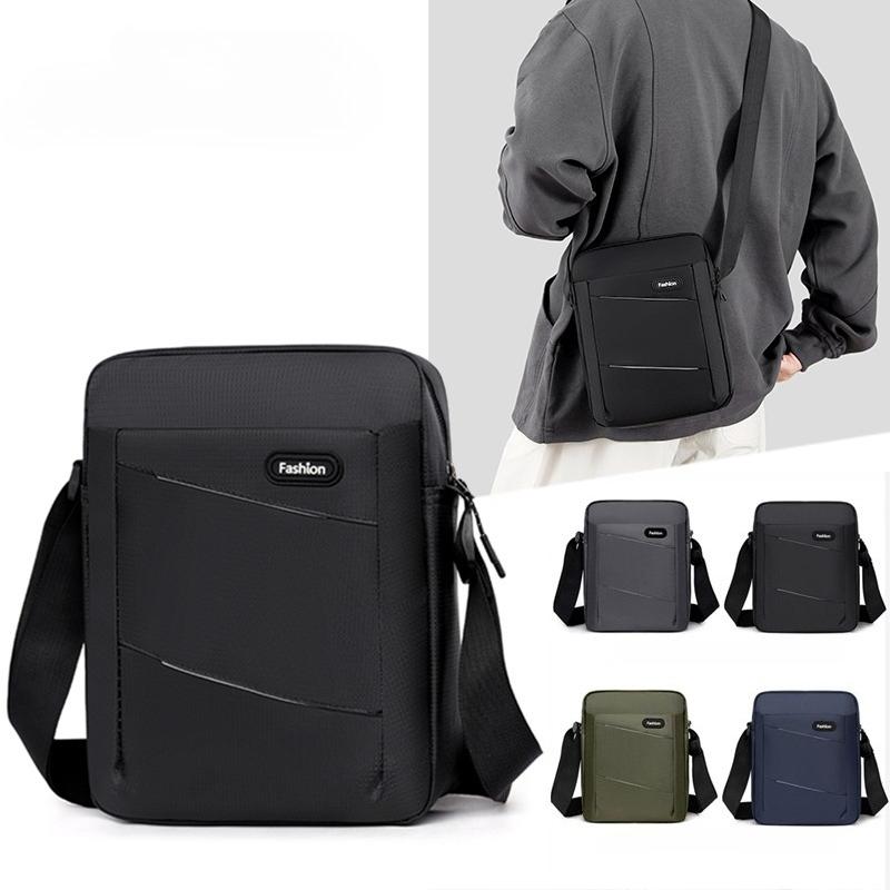 Мужская многофункциональная наплечная сумка водонепроницаемый портфель прочная ткань Оксфорд деловая сумка-тоут с несколькими отделениями