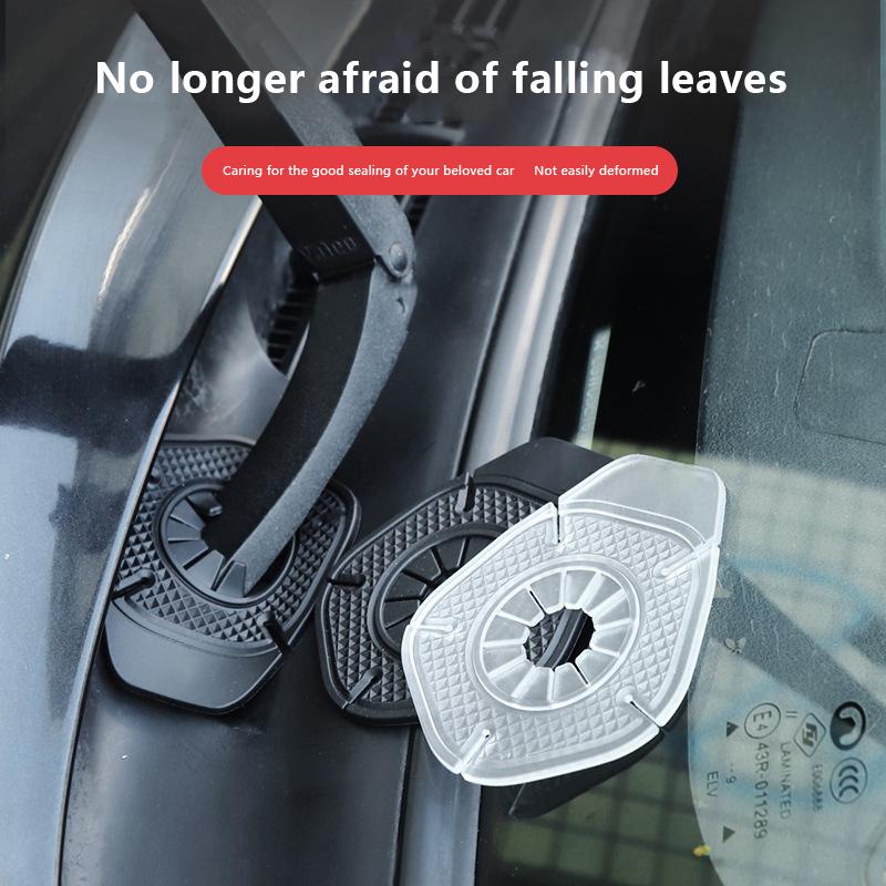 1Pc New Car Wiper Arm Bottom Hole Protective Covers Silicone Car Windshield Wiper Sleeve Wiper Hole Dustproof Protector