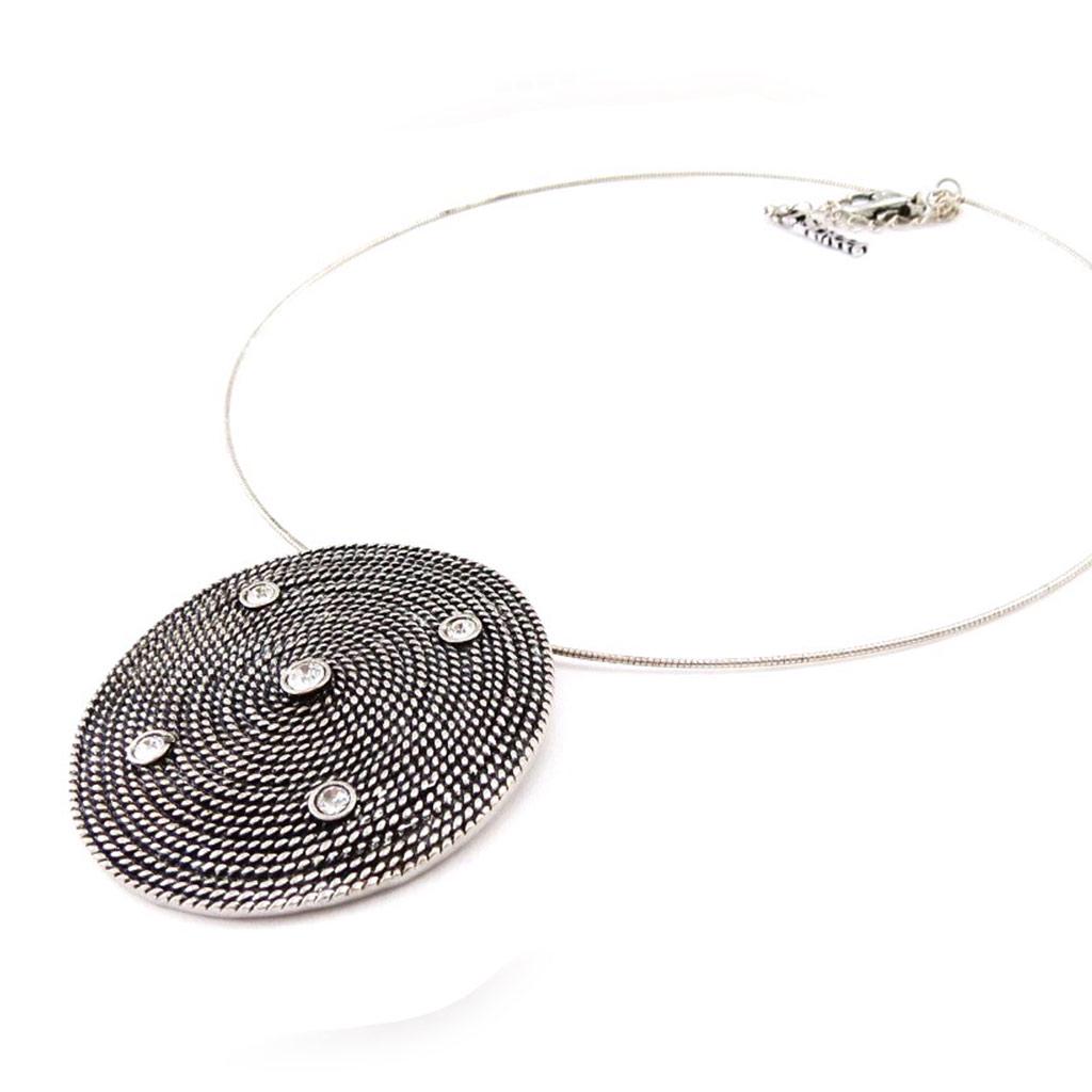 Les Trésors De Lily [E0382] — Белое дизайнерское колье «Neolys»