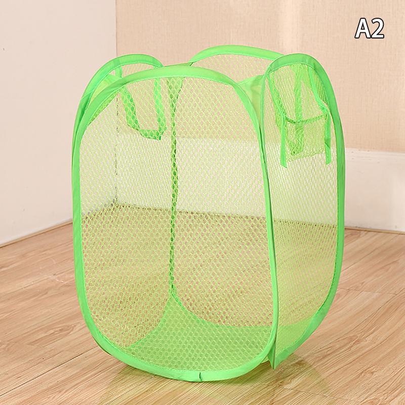 Складная грязная одежда сортировочная корзина для белья сетчатый мешок для ванной комнаты каркасное ведро органайзеры для белья сумка для хранения