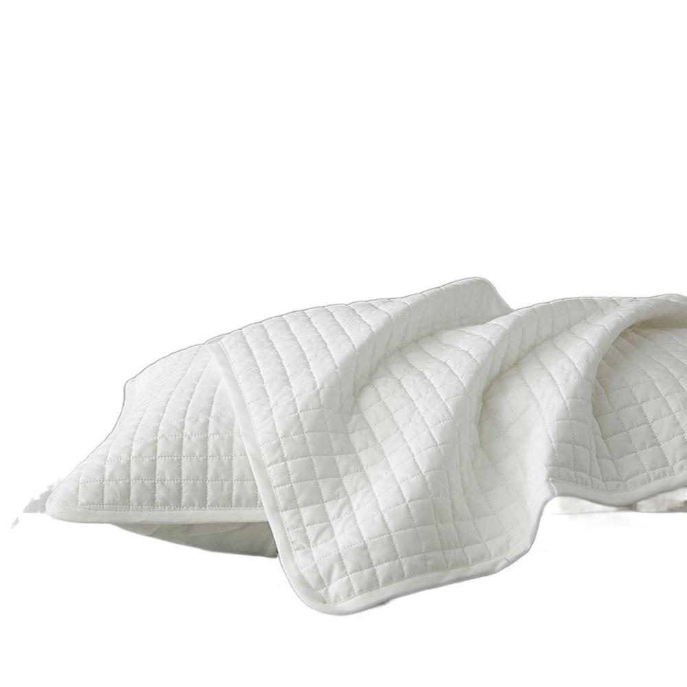 2PCS Sweatproof Dust Proof Pillow Cases Stain Prevention Pillow Towel Pillows Isolation Layer Hotel