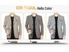 Мужской деловой костюм кэжуал 2024: Дышащее, Удобное Модное Пальто на Осень/Зиму.