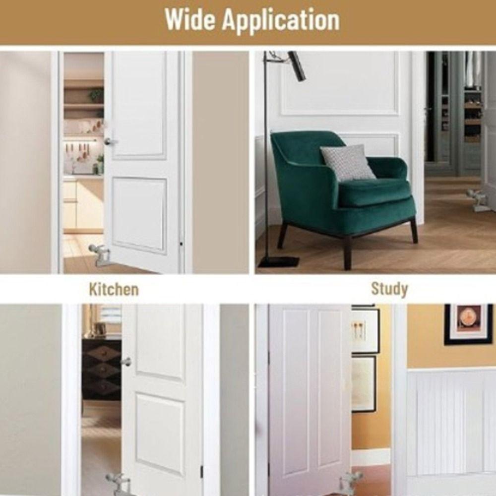 No Drilling Door Stopper Cartoon Door Bumper Funny Decorative Door Stop  for Home&Bedroom