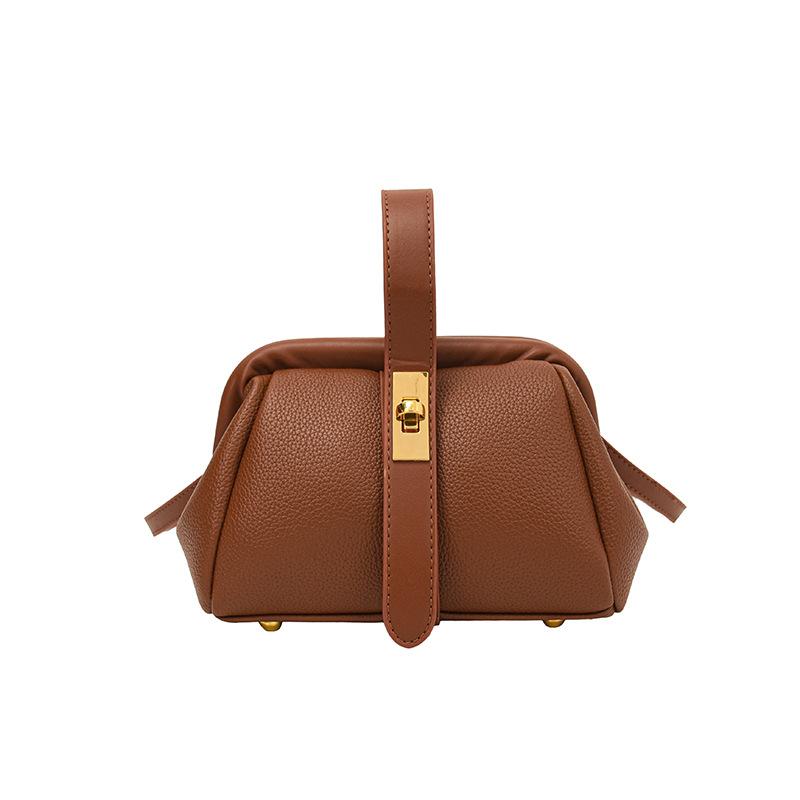 Сумка женская сумка новая мода новая текстура сумка-клип модная на плечо мессенджер