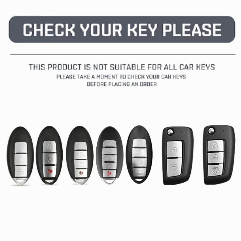 Кожаный чехол для ключа автомобиля для Nissan Qashqai X-trail Murano Juke Micra Tiida Pulsar 2014-2018 J10 J11 T32 T31 Kicks Tiida Pathfinder Note