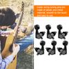 6pcs Guitar Tuner Pegs Easy To Tune Full-Closed Electric Guitar Tuning Pegs Replacement Parts Musical Instruments Accessories