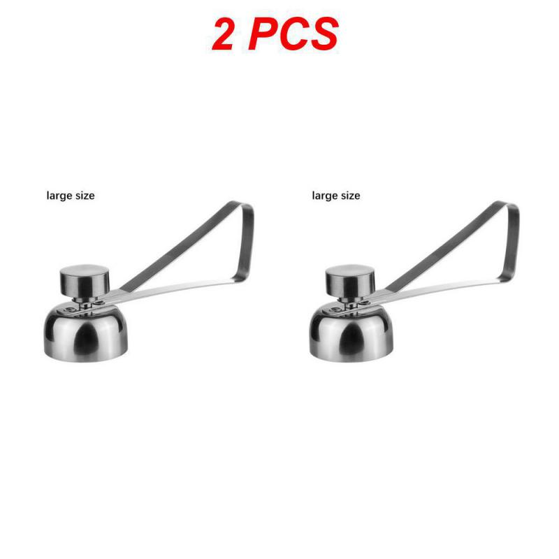 304 Stainless Steel Egg Eggshell Opener Eggshell Cutter Double Head Egg Topper Shell Opener Boiled Egg Creative Kitchen Tool