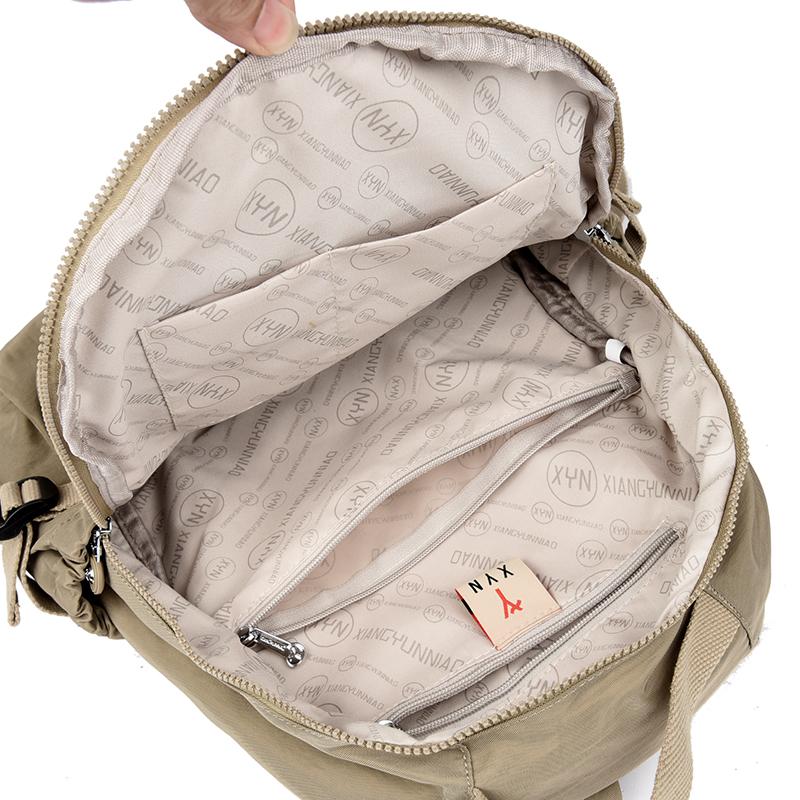 Lightweight Backpack Women's Travel Backpack Water-Repellent Nylon Student Schoolbag