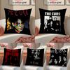 Cool Band The Cure Pillowcase, Soft and Comfortable, Sofa Cushion Cover, Suitable for All Kinds of Rooms and Places
