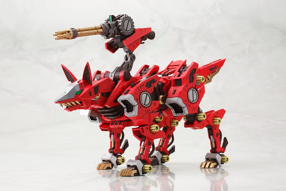 Kotobukiya HMM ZOIDS Fire Fox Marking Plus Total Length 240mm Scale Plastic Model RZ-046 Ver. Approx. 1/72