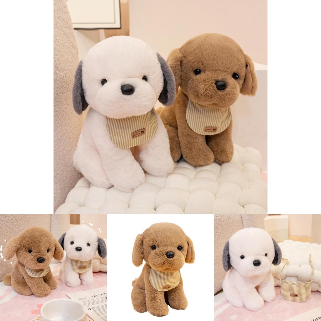Plush Dog Toy With Pp Cotton Filling For Kids Gift And Playroom Decor