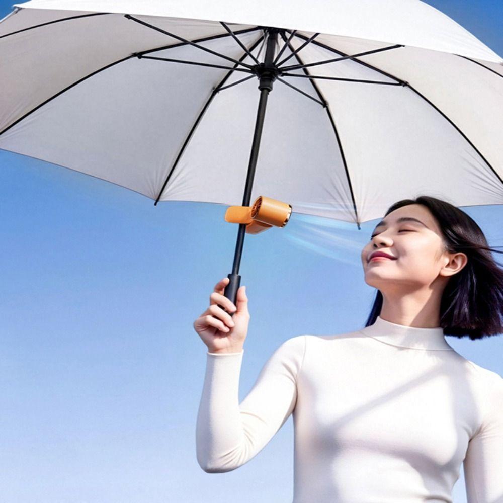 USB Rechargeable Mini Fan Clip-On Pocket Fan Portable Turbo Handheld Fans for Travel/Beach/Concert