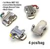 New Dental Orthodontic Buccal Tube Single Sgl Tube 1st Molar MBT 0.022 Convertible Conv Type Mesh Base Dentist Ortho Materials
