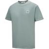 STONE ISLAND Футболка унисекс с круглым вырезом и коротким рукавом с дизайном логотипа-значка 791523757-V0155