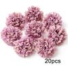 Purple Artificial Flowers Heads Silk Fake Flowers for Home Decor Party Wedding Decoration Garlamd DIY Craft Gifts Accessories