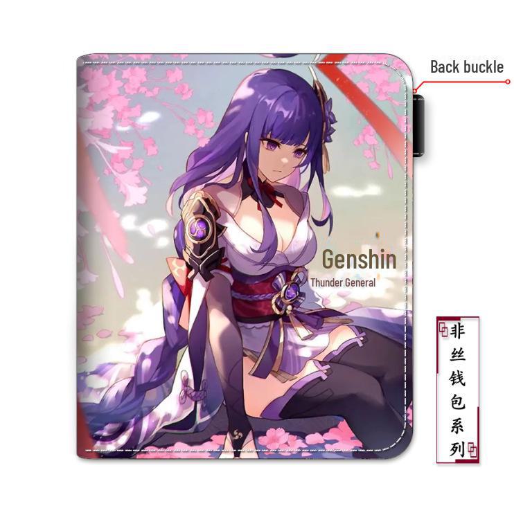 Кошелек с аниме-игрой Genshin Impact — высококачественный периферийный продукт