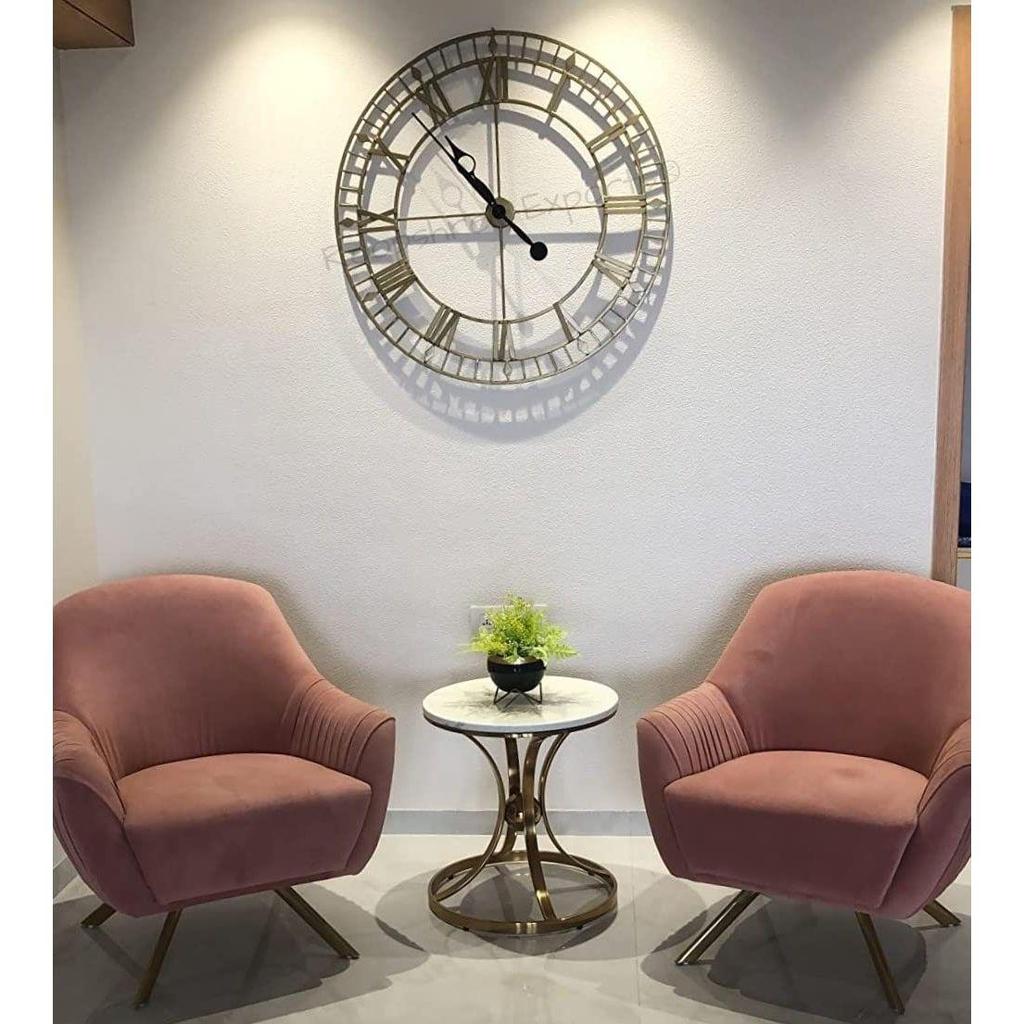 Часы Ручной работы Латунь Очень Большие Настенные Часы/Гарантия Один год / 9037-42, Аналоговые, 5 сантиметров, 12 дюймов