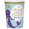 Mermaid Wishes Plastic Party Cup
