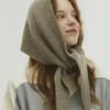 Between A and B Cashmere Wool Blended Petit Muffler_3 Colors