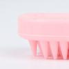Pink and White Small Pet Comb Silicone Pet Silicone Comb Rabbit Fur Brush  Pet Home