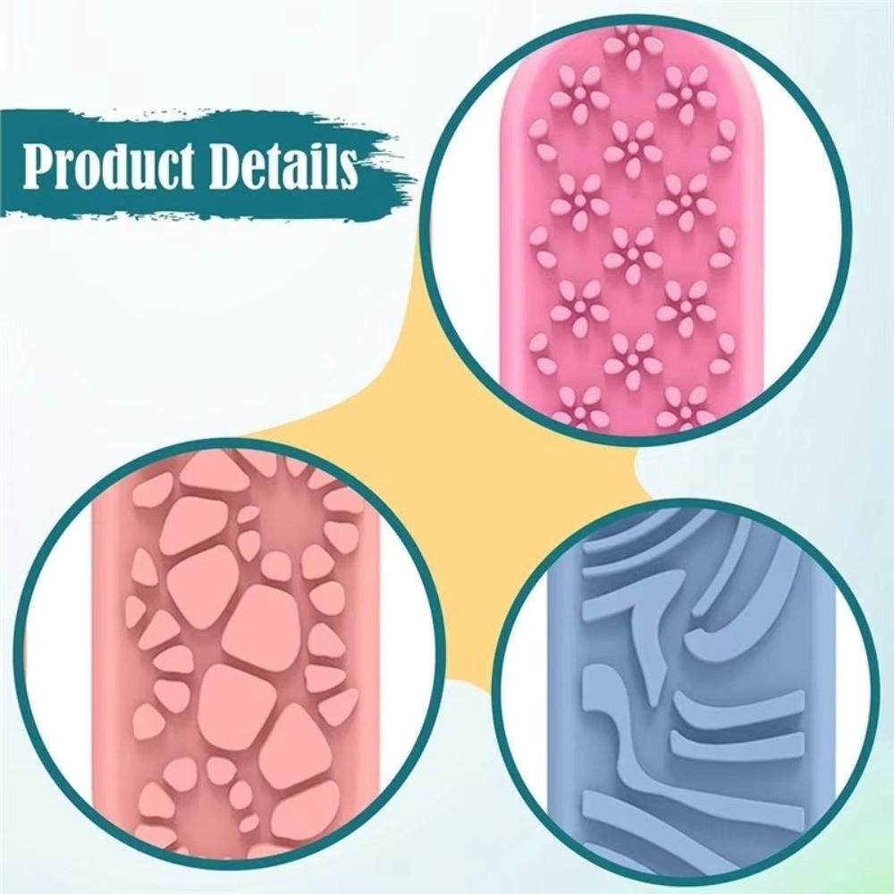 Portable Size Sensory Stone Toy Soft Silicone Silicone Sensory Strip Office Workers