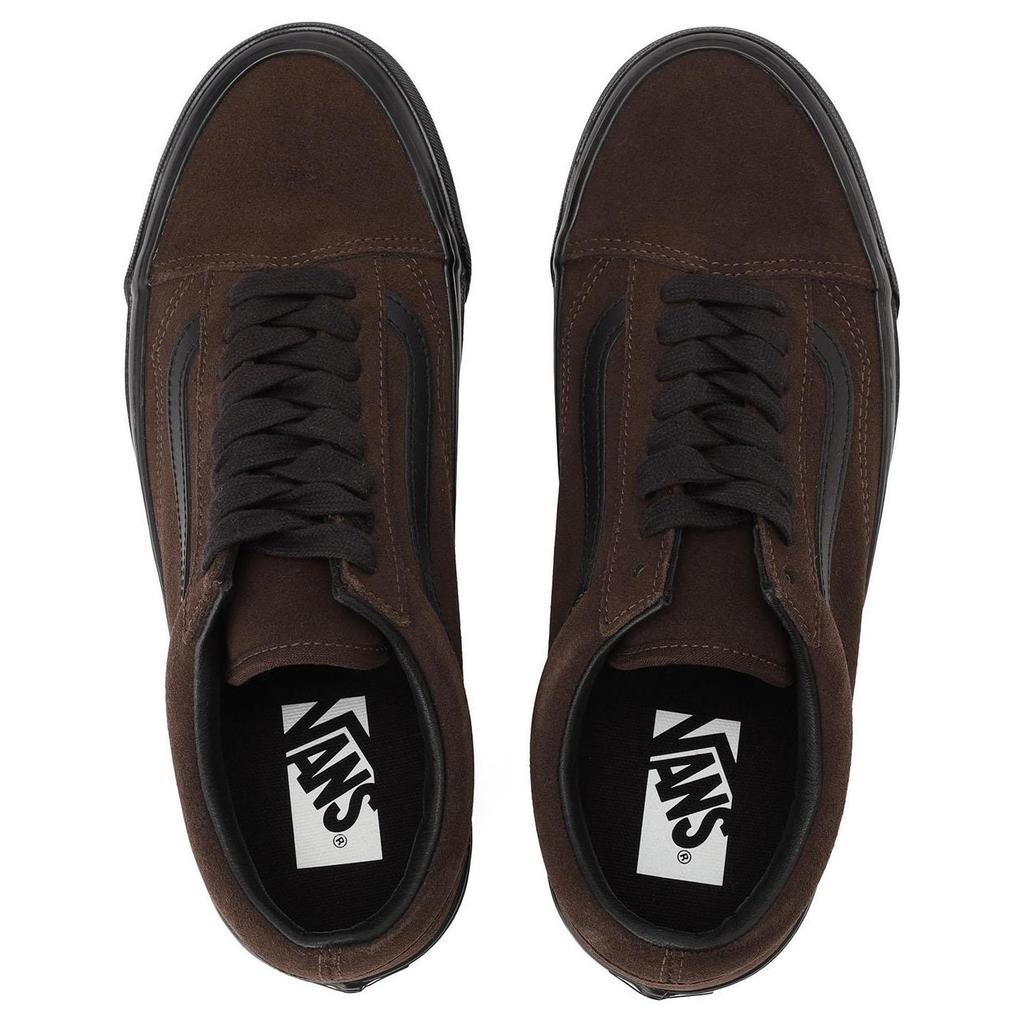 Vans Premium Old Skool Comfortable Versatile Low-Top Skate Shoes Unisex Sneakers Brown Black VN000D56YS8