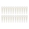 24PCS Trimmer Head Blade Replacement Nylon High Toughness Wear Resistant Long Durability for FS38 FS40 FS45 FS46 FS50
